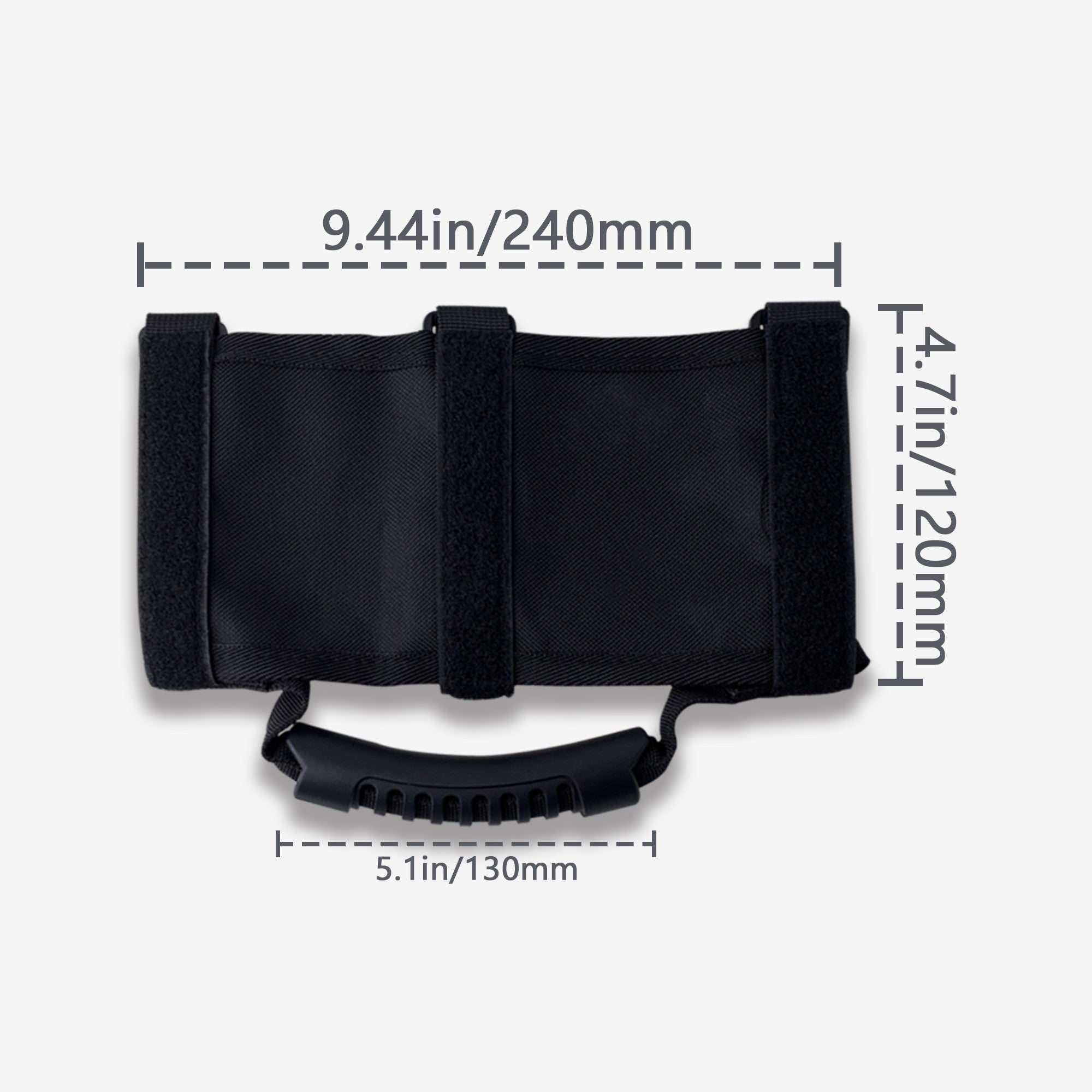 Flashark Jeep Wrangler Grip Handle Off-road Vehicle Inner Armrest Handle For YJ LJ TJ JK JL Black Oxford Door Roof Grip Handle Flashark