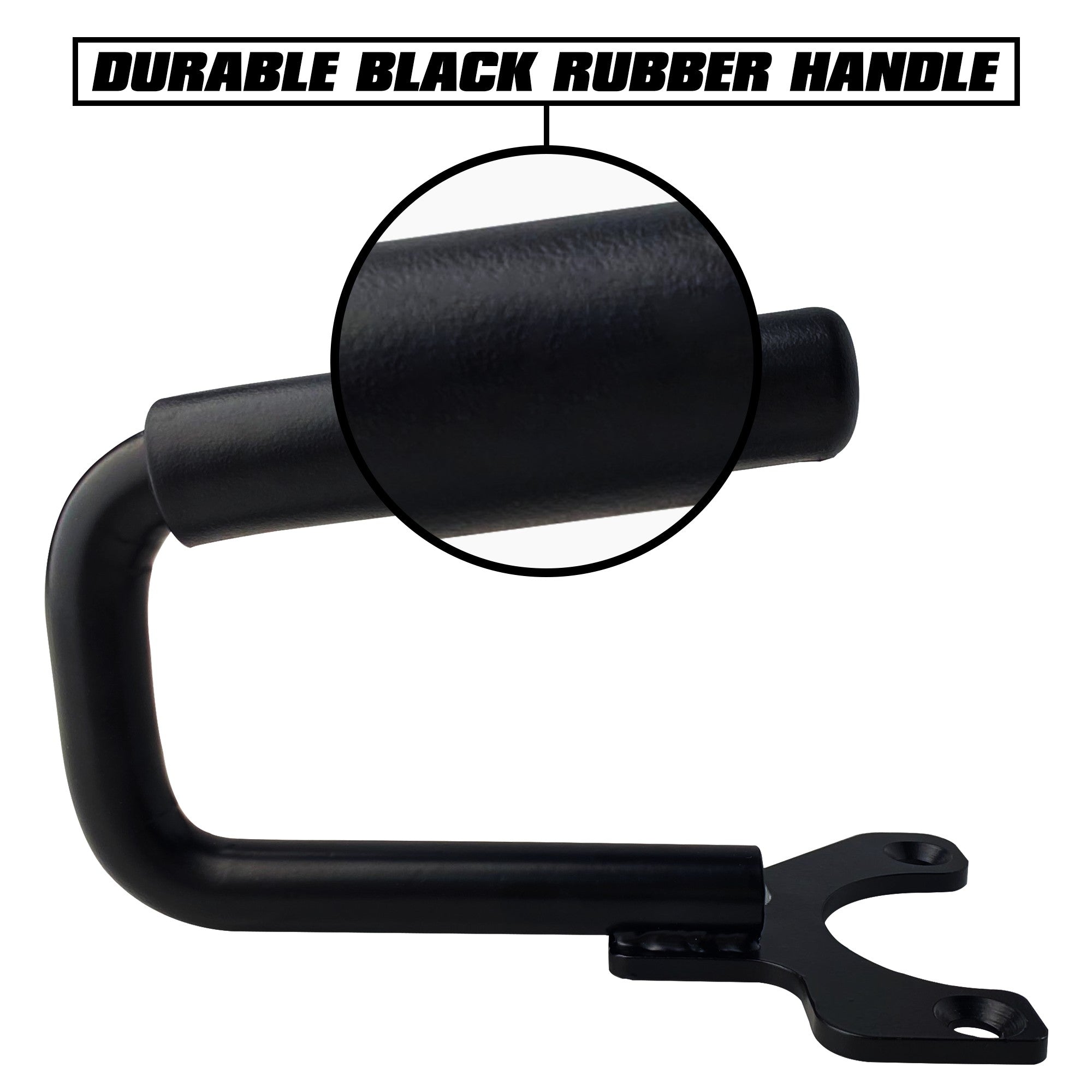 Flashark Jeep Wrangler RedRock 4x4 Steel Front Grab Handles for 1997-2006 Jeep Wrangler TJ Flashark