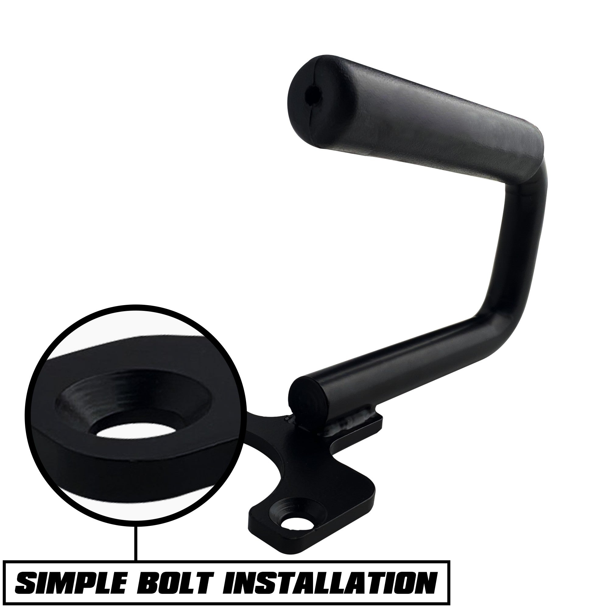 Flashark Jeep Wrangler RedRock 4x4 Steel Front Grab Handles for 1997-2006 Jeep Wrangler TJ Flashark