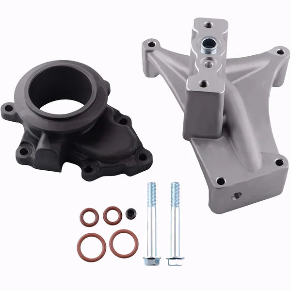 Flashark Non-EBP Valve Kit for Ford 1999.5-2003 7.3L Powerstroke Diesel Turbo Pedestal +Bolts & Exhaust Housing Flashark
