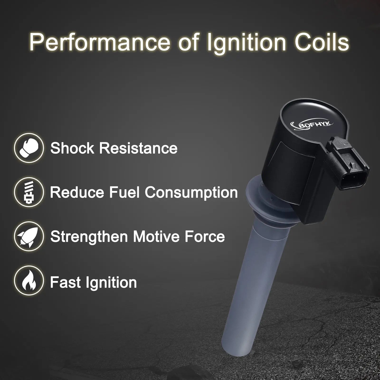 Ignition Coil Pack for Ford Escape Taurus Mazda Tribute Mercury Mariner Sable V6 3.0L DG500 DG513 UF406 6PCS Flashark