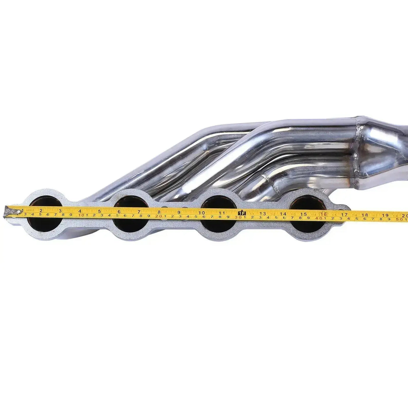 LS Turbo Exhaust Header Manifold For LSX, LS1, LS2, LS3, LS6 GM V8+Elbows T3 T4 to 3.0" V Band Flashark