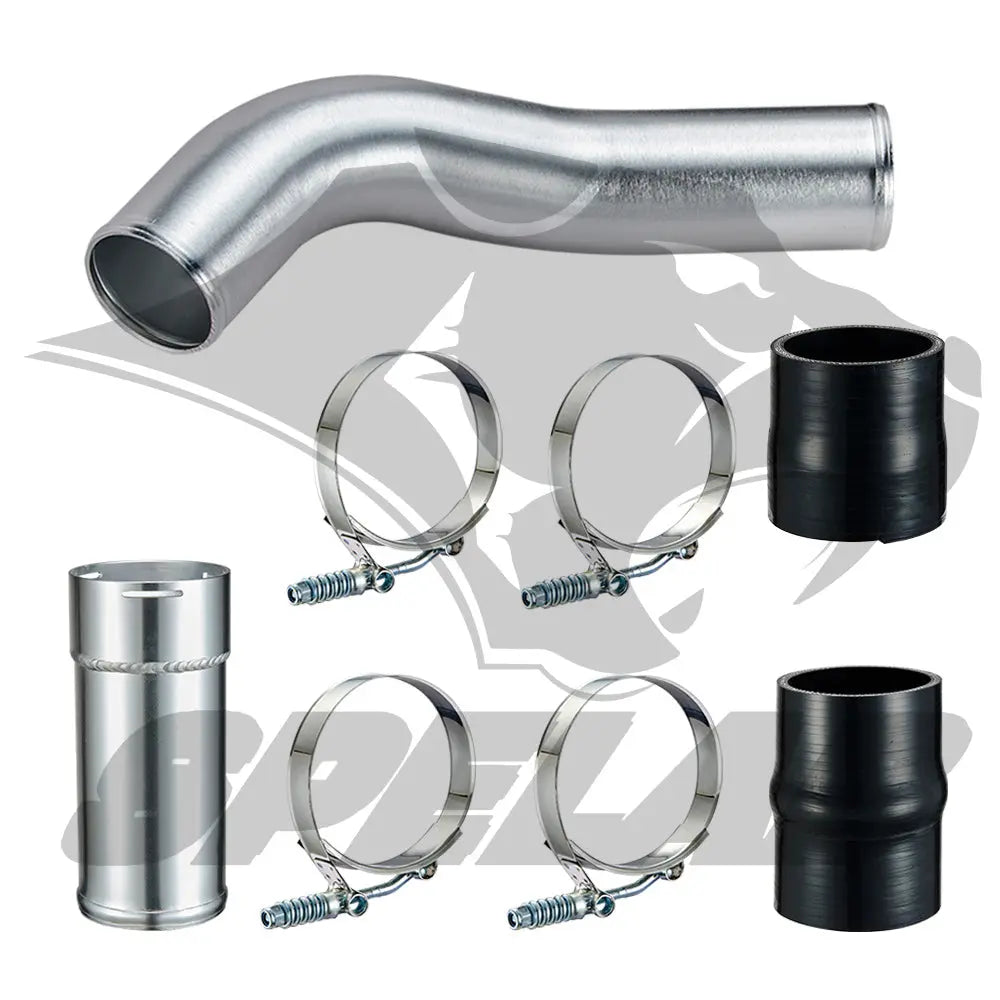 SPELAB 3.5" Hot Side Intercooler Pipe Kit For 2011-2016 6.7 Powerstroke Diesel Ford F250 F350 F450 SPELAB