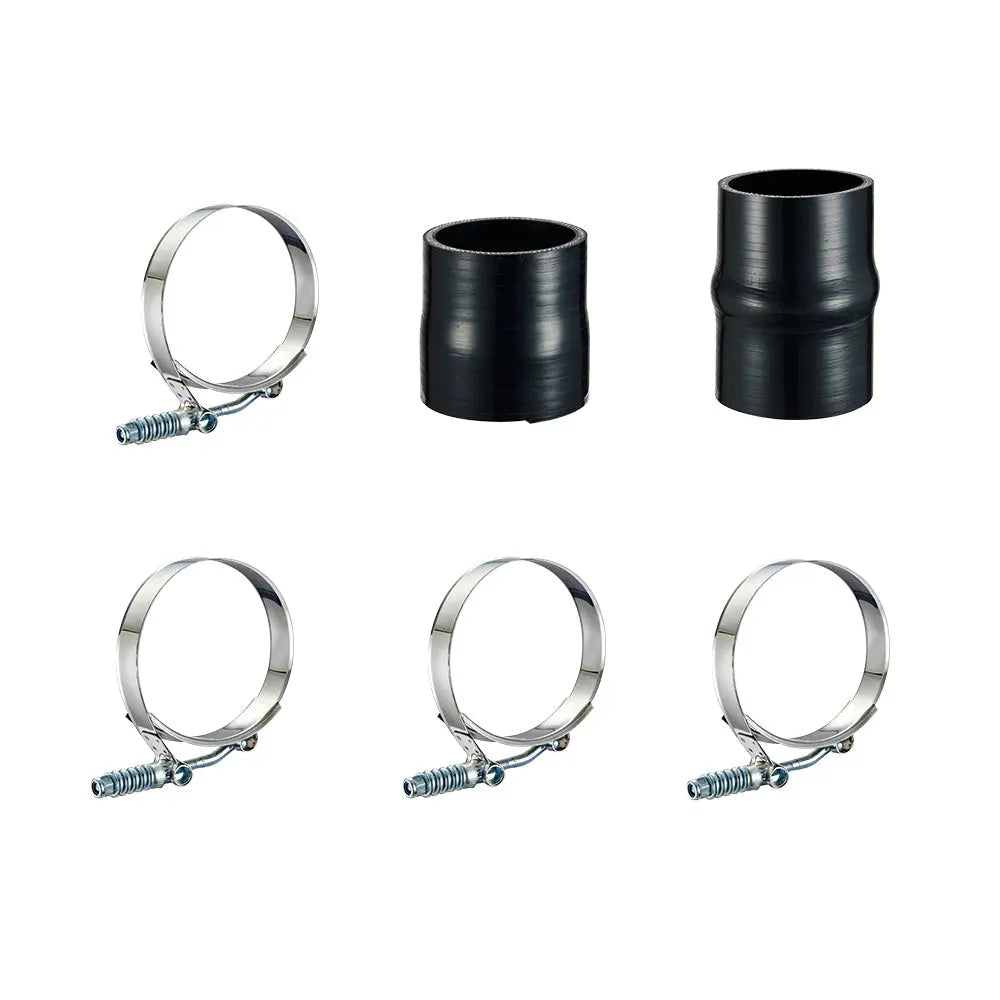 SPELAB 3.5" Hot Side Intercooler Pipe Kit For 2011-2016 6.7 Powerstroke Diesel Ford F250 F350 F450 SPELAB