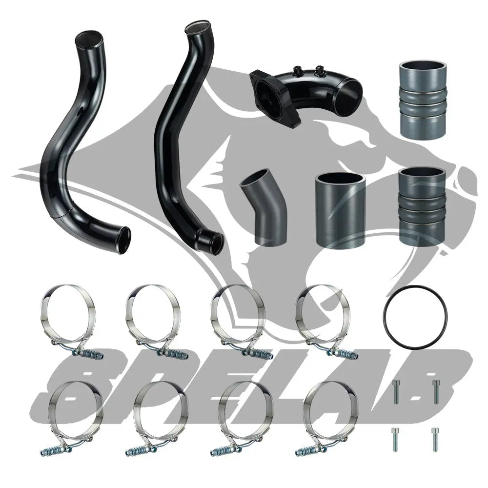 SPELAB Intercooler Pipe Kit For 2003-2007 6.0 Powerstroke Diesel Ford F250 F350 F450 F550 SPELAB
