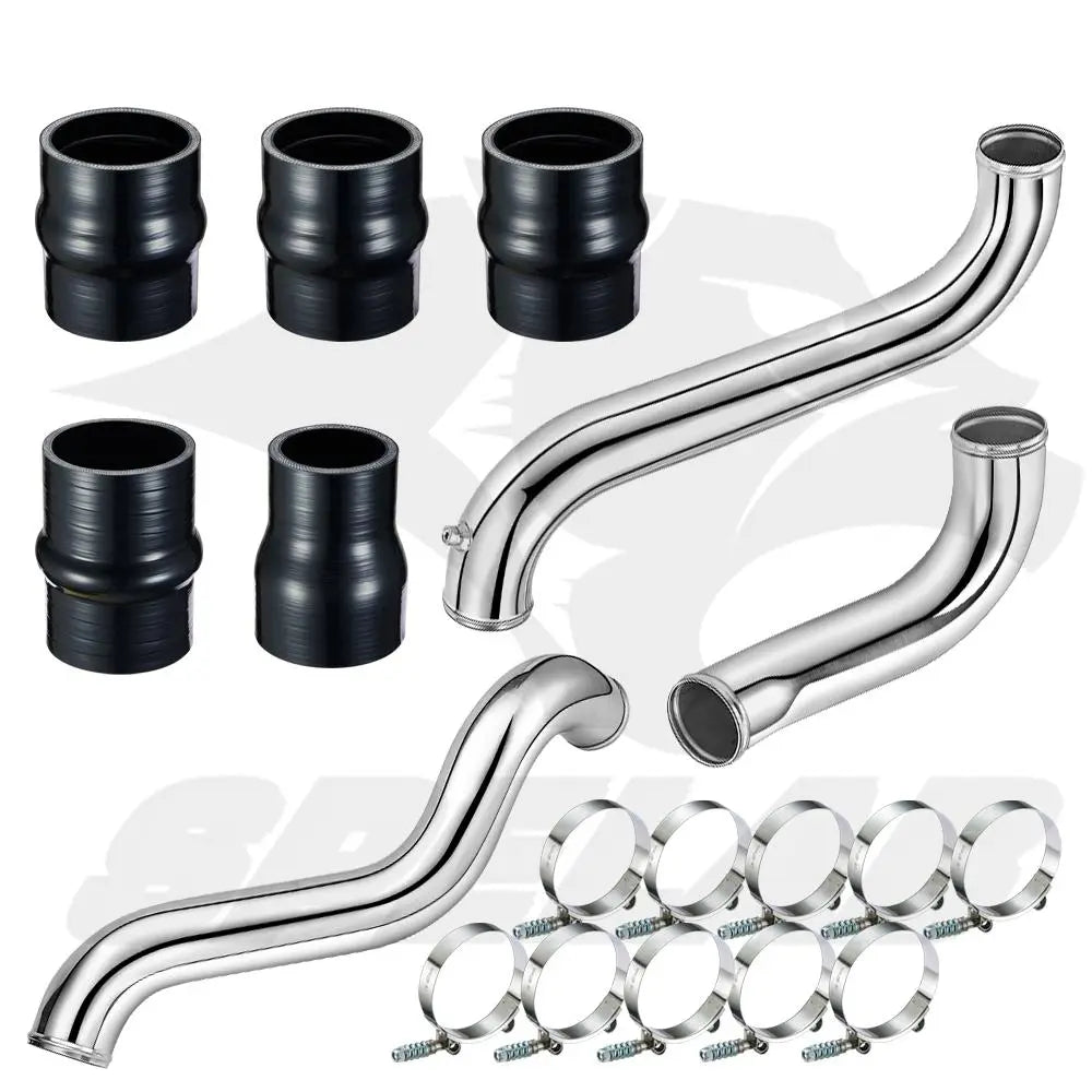 SPELAB Intercooler Pipe Kit Hot Cold Side For 2011-2016 GM GMC 6.6L LML Duramax Diesel SPELAB