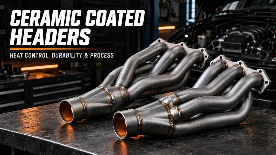 Ceramic coated headers heat control guide