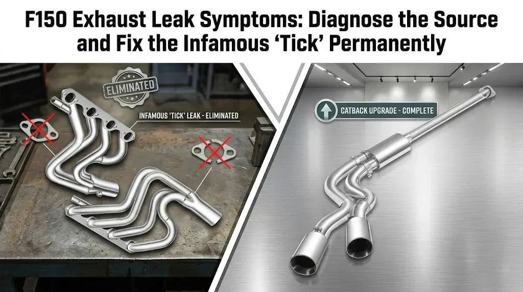 F150 leaky headers fix with new catback
