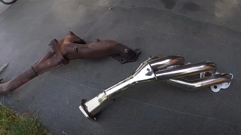 How to install headers on a Toyota Tacoma