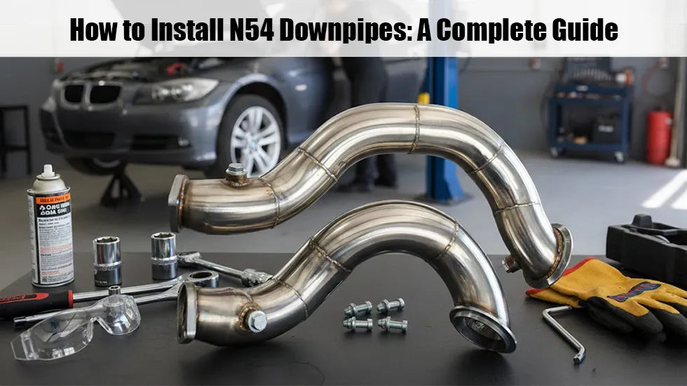 How to Install N54 Downpipes