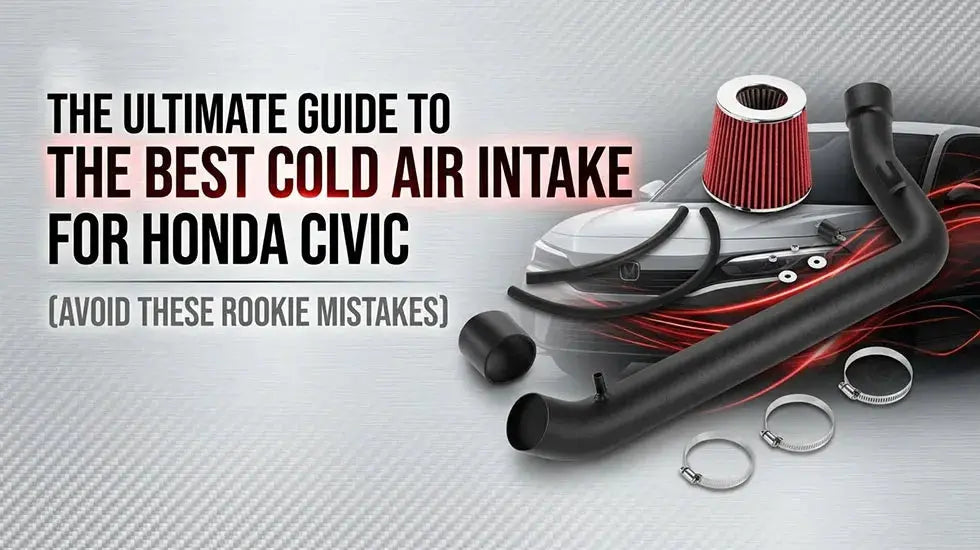 Honda Civic Cold Air Intake Guide article cover with red filter kit