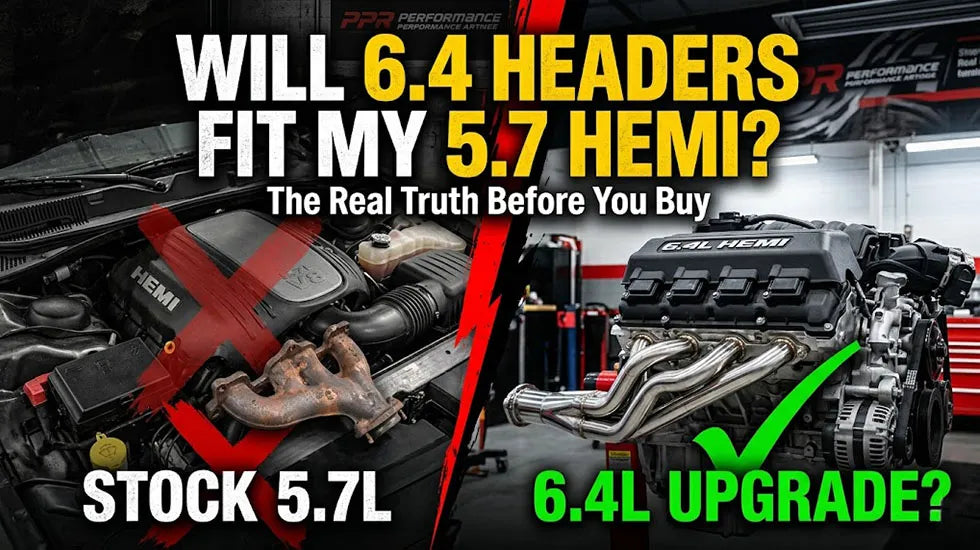 Will 6.4 HEMI headers bolt onto 5.7 HEMI engine