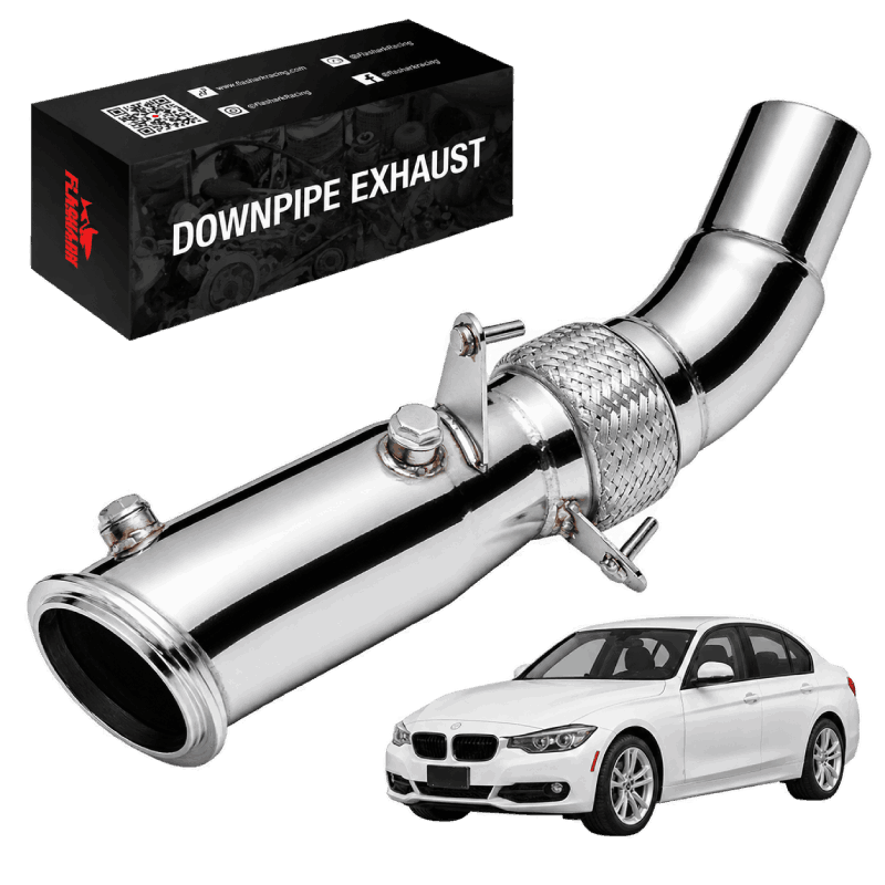 BMW-Downpipe-Exhaust-Test-Pipes Flashark
