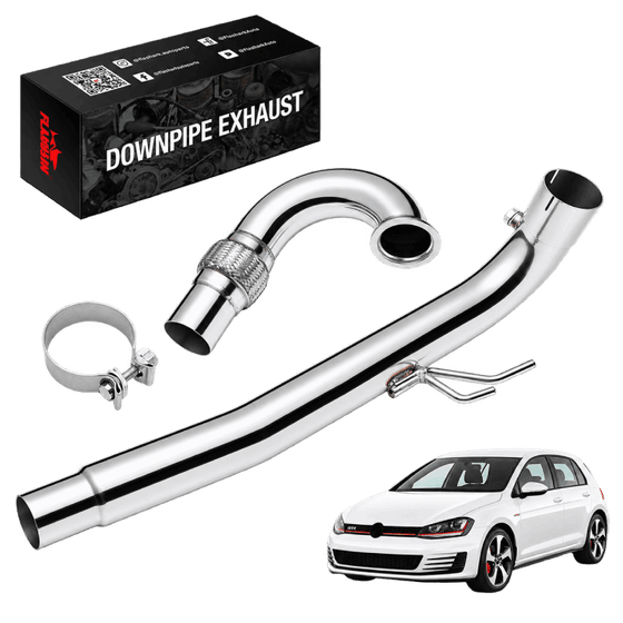 VW Golf Downpipe Exhaust