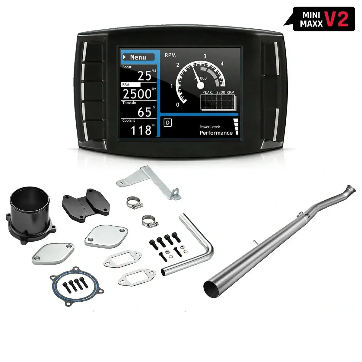 DPF/DEF/EGR Delete 2007-2009 6.7 Cummins Dodge Ram 2500 3500 All-in-One Kit