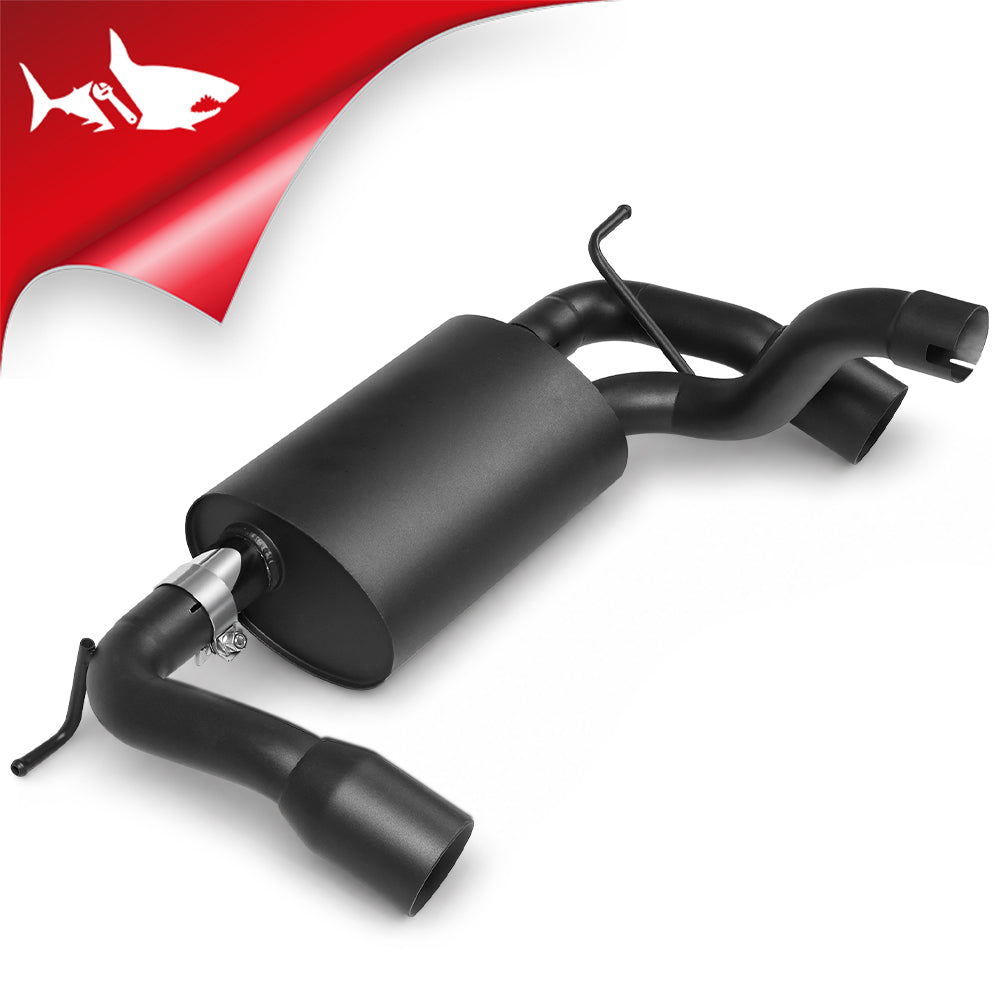 2007-2017 Jeep Wrangler JK (3.6L / 3.8L) & 2018-2023 Jeep Wrangler JL (2.0L / 3.6L) Axle-Back Exhaust System