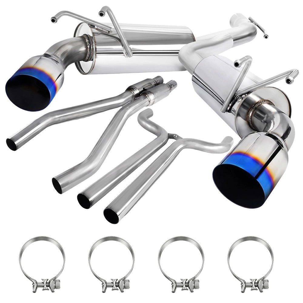 Escape catback N1 con punta quemada para Chevrolet Camaro 2010-2015 | Solo 3.6L V6 2 puertas