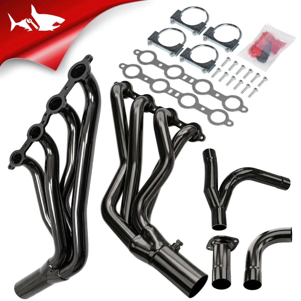 Long Tube Headers & Y-Pipe for 1999-2006 Chevrolet Silverado 1500 / Avalanche 1500丨GMC Sierra 1500丨4.8L / 5.3L / 6.0L V8丨2WD Only