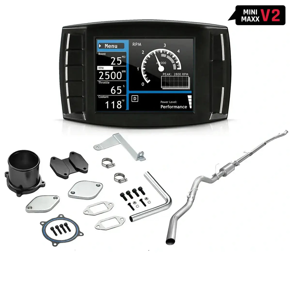 DPF/DEF/EGR Delete 2007-2009 6.7 Cummins Dodge Ram 2500 3500 All-in-One Kit