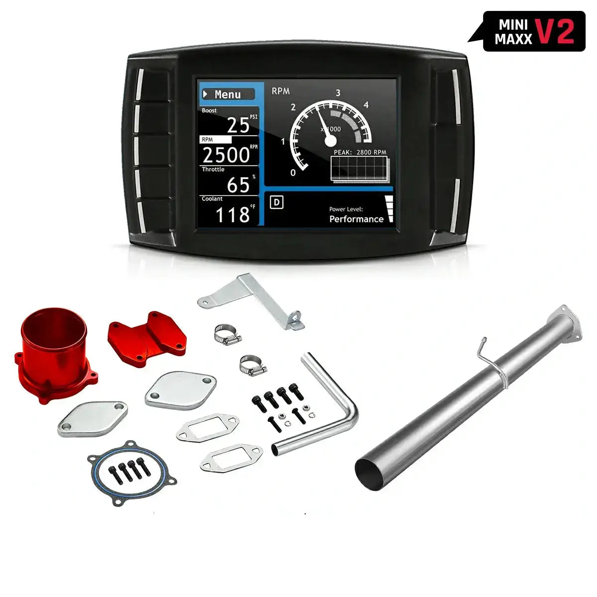 DPF/DEF/EGR Delete 2007-2009 6.7 Cummins Dodge Ram 2500 3500 All-in-One Kit