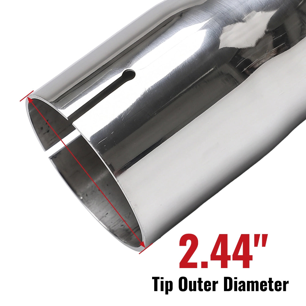 Escape catback N1 con punta quemada para Chevrolet Camaro 2010-2015 | Solo 3.6L V6 2 puertas