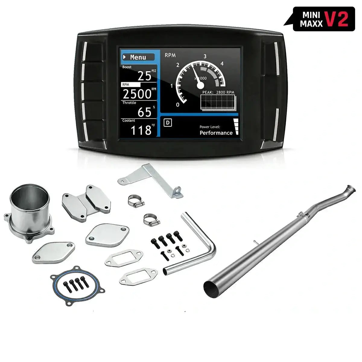 DPF/DEF/EGR Delete 2007-2009 6.7 Cummins Dodge Ram 2500 3500 All-in-One Kit