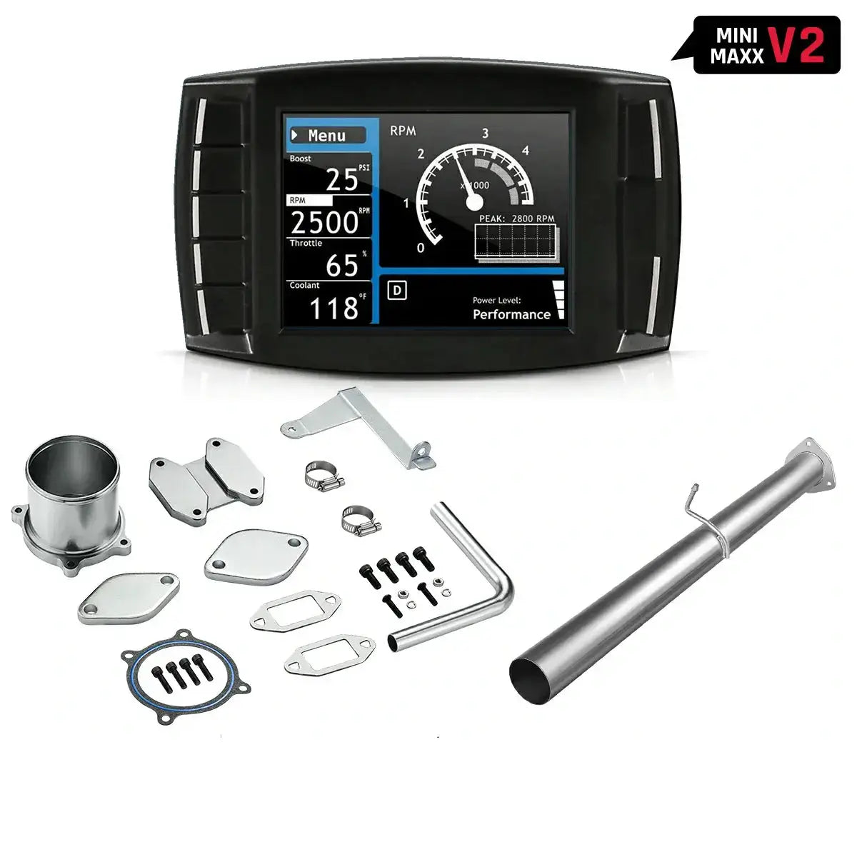 DPF/DEF/EGR Delete 2007-2009 6.7 Cummins Dodge Ram 2500 3500 All-in-One Kit