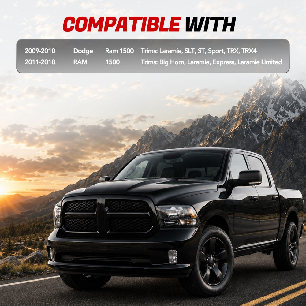 Short & Long Tube Headers for 2009-2018 Dodge RAM 1500 Hemi 5.7L V8