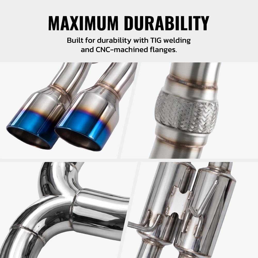 2015-2021 Subaru WRX / WRX STI Catback Exhaust & Axle Back Exhaust | 2.0L/2.5L H4 4-Door Only