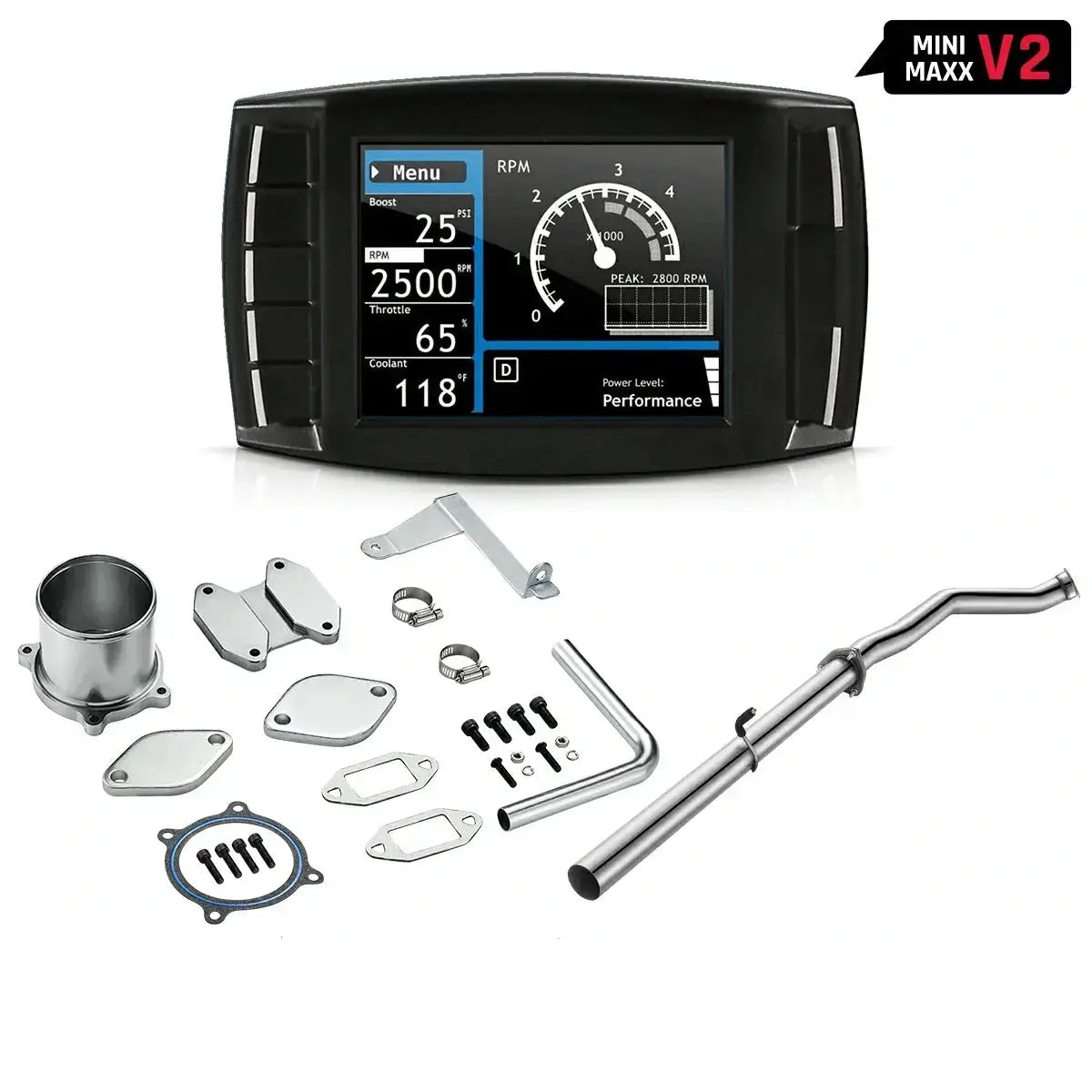 DPF/DEF/EGR Delete 2007-2009 6.7 Cummins Dodge Ram 2500 3500 All-in-One Kit