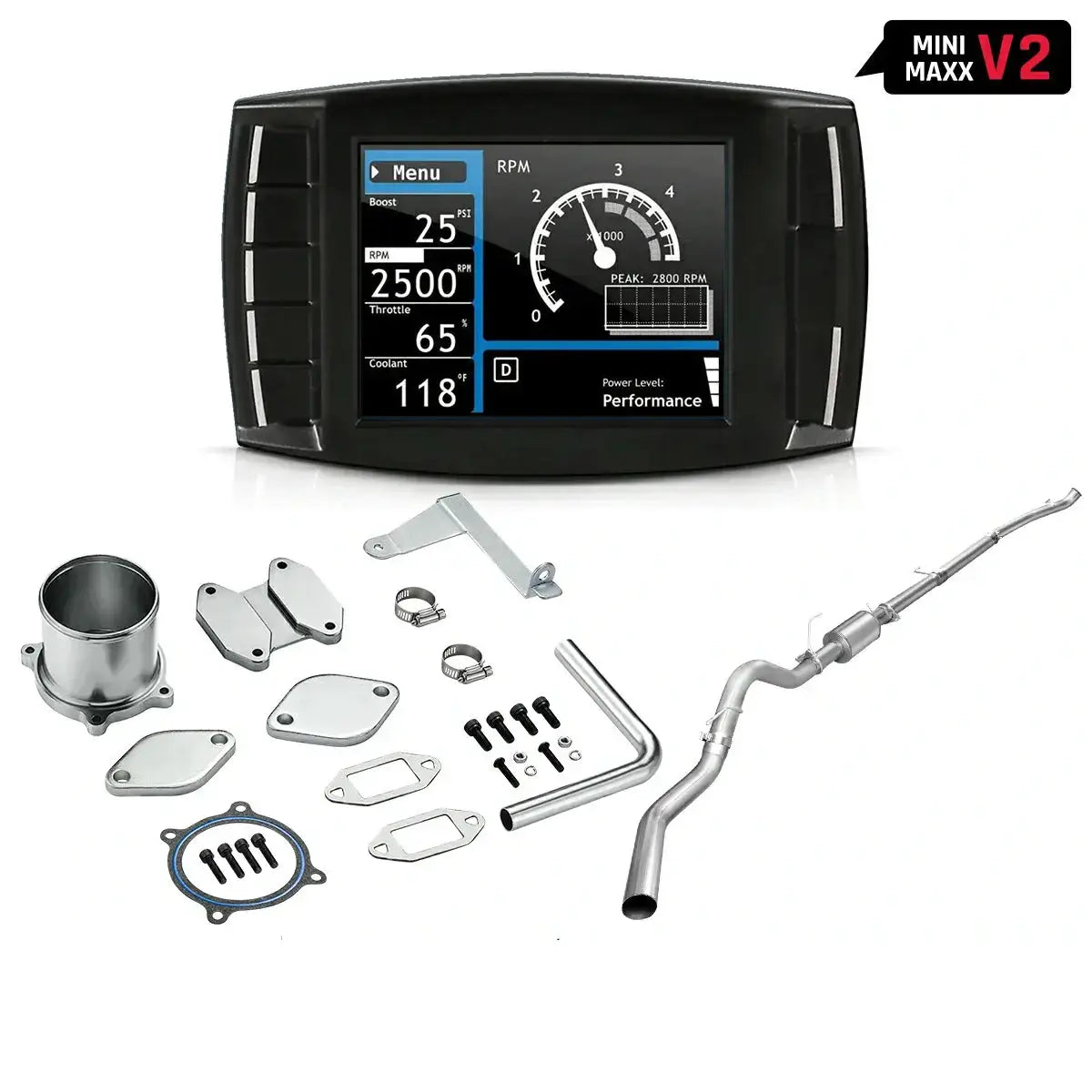 DPF/DEF/EGR Delete 2007-2009 6.7 Cummins Dodge Ram 2500 3500 All-in-One Kit
