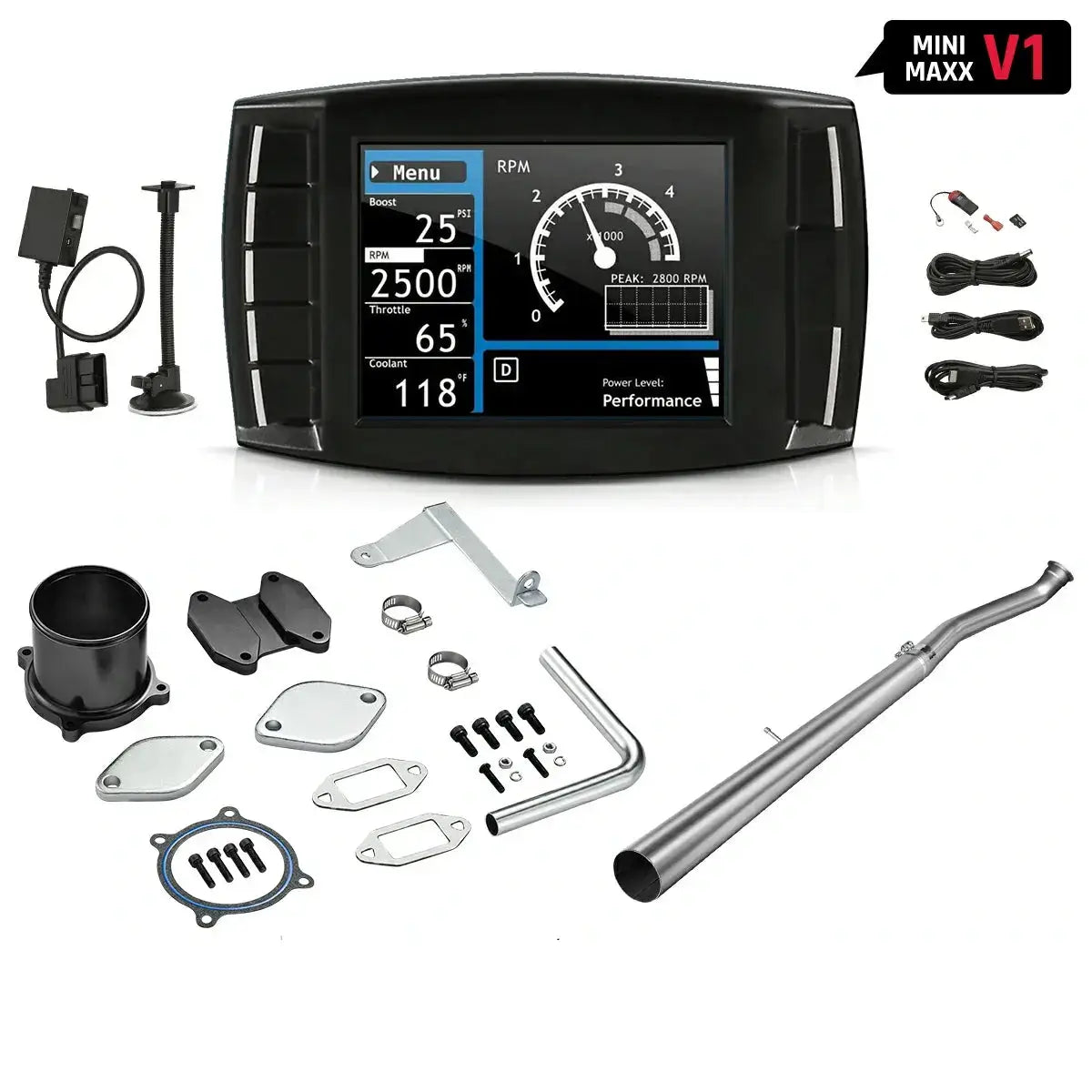 DPF/DEF/EGR Delete 2007-2009 6.7 Cummins Dodge Ram 2500 3500 All-in-One Kit