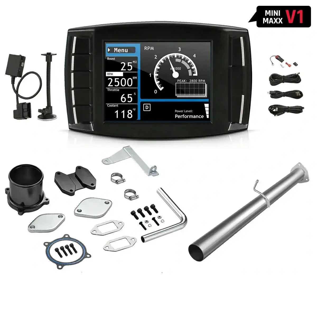 DPF/DEF/EGR Delete 2007-2009 6.7 Cummins Dodge Ram 2500 3500 All-in-One Kit
