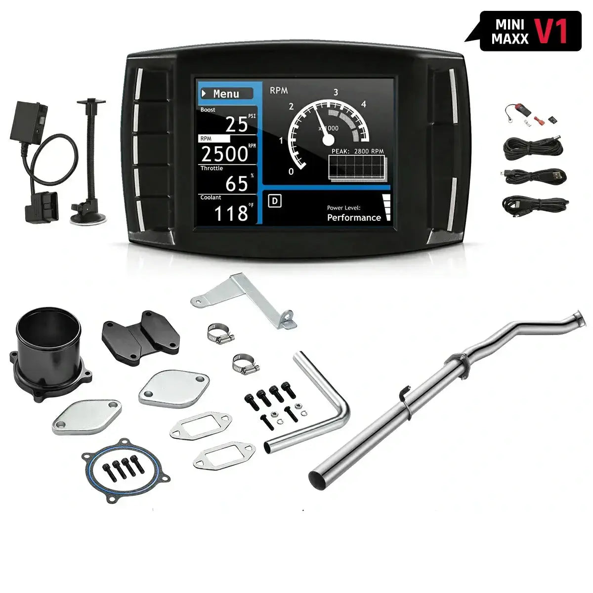 DPF/DEF/EGR Delete 2007-2009 6.7 Cummins Dodge Ram 2500 3500 All-in-One Kit