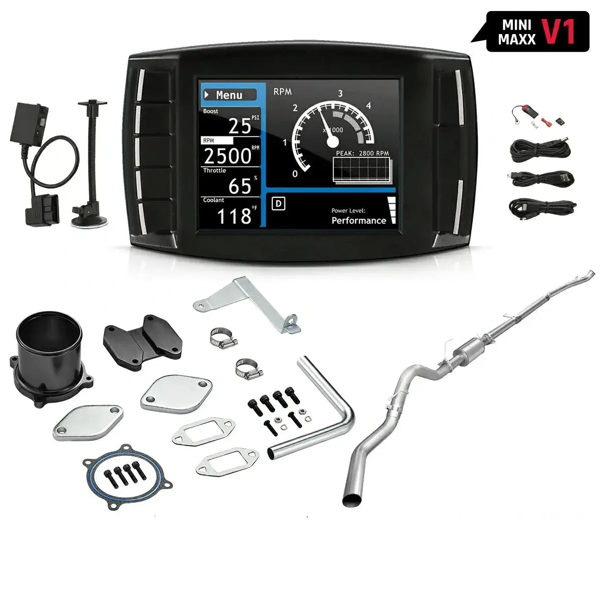 DPF/DEF/EGR Delete 2007-2009 6.7 Cummins Dodge Ram 2500 3500 All-in-One Kit