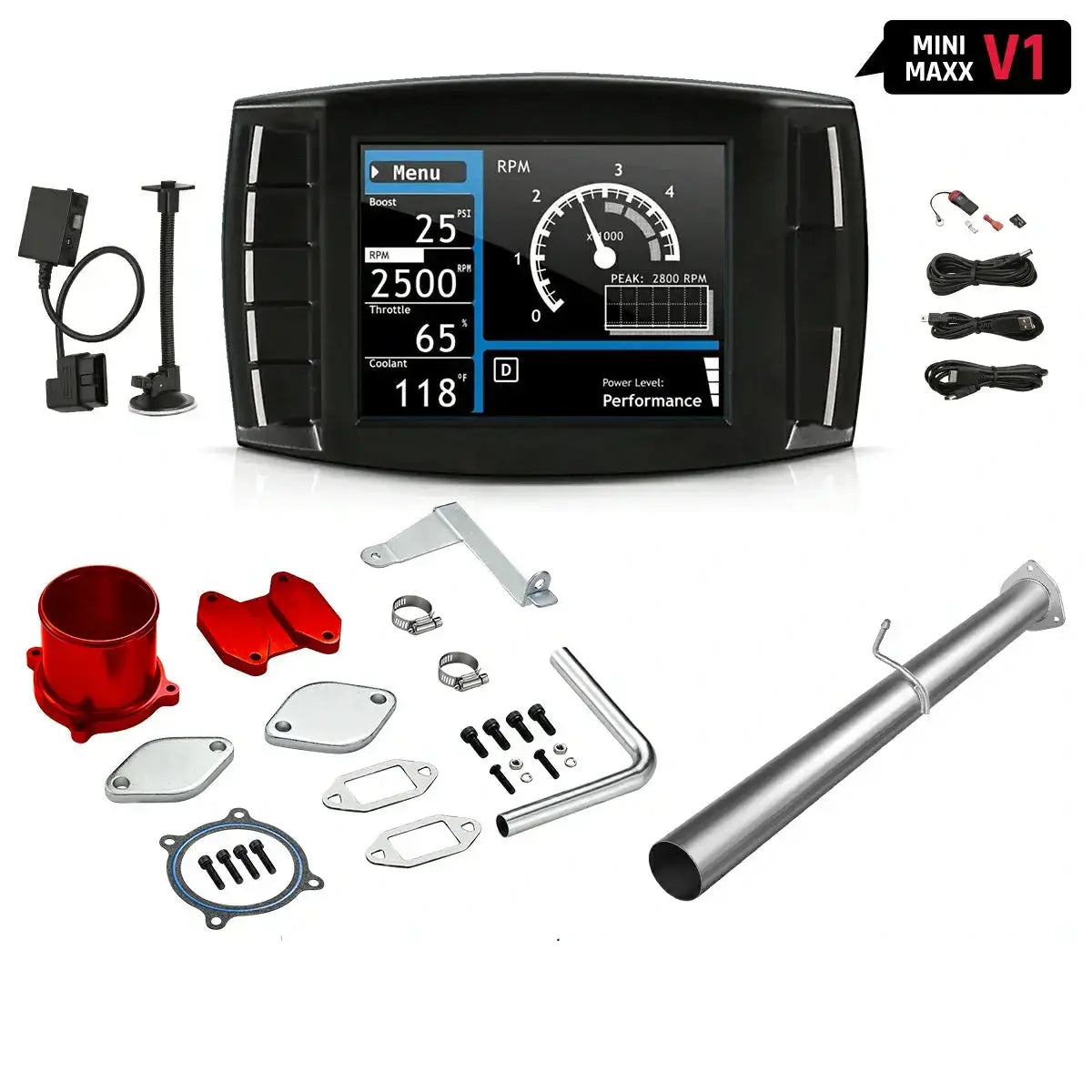 DPF/DEF/EGR Delete 2007-2009 6.7 Cummins Dodge Ram 2500 3500 All-in-One Kit
