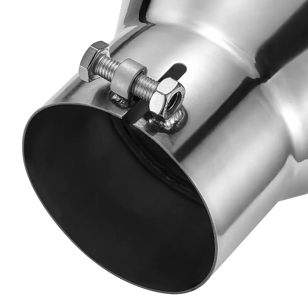 Exhaust Tip 4" In, 5"/6"/7" Out, 12"/18" Length T304 | SPELAB SPELAB