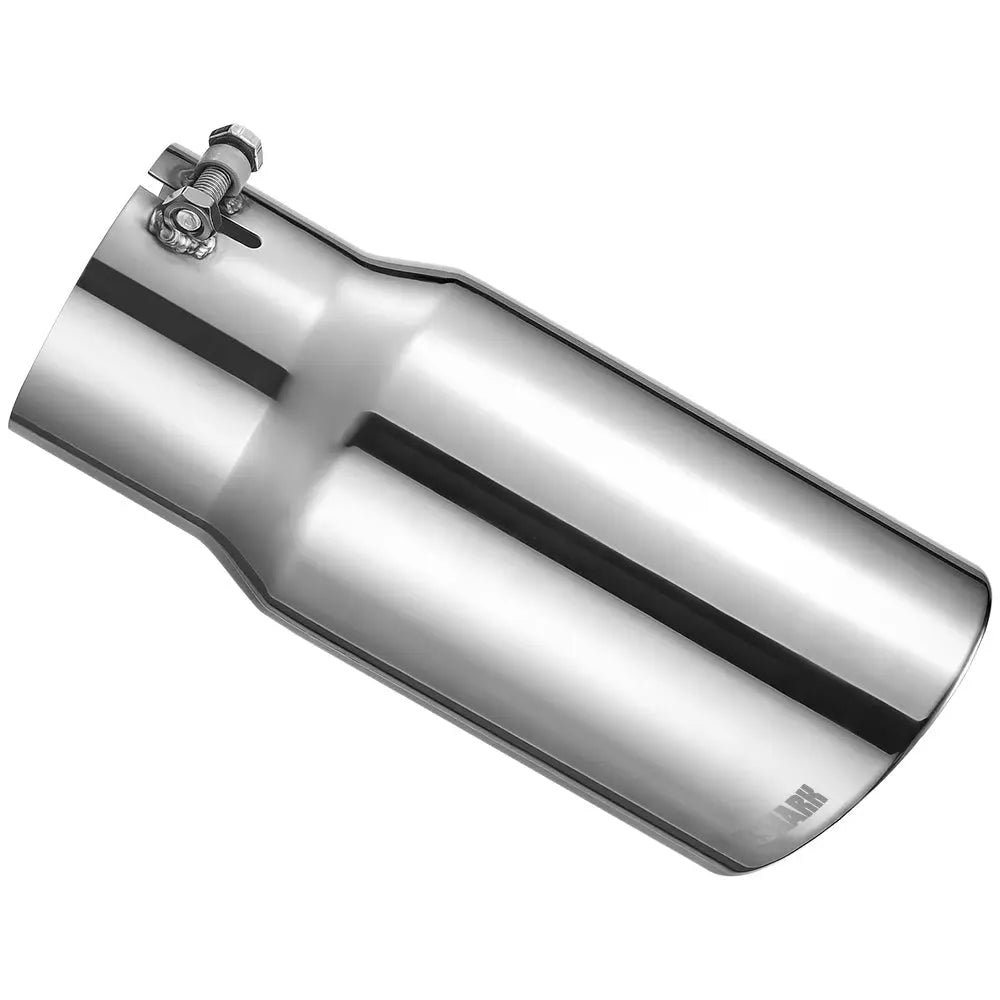 Exhaust Tip 4" In, 5"/6"/7" Out, 12"/18" Length T304 | SPELAB SPELAB