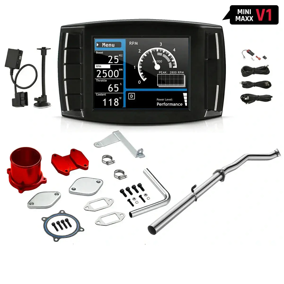 DPF/DEF/EGR Delete 2007-2009 6.7 Cummins Dodge Ram 2500 3500 All-in-One Kit