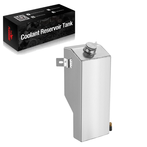 Depósito de refrigerante de aluminio para Jeep Wrangler YJ CJ5 CJ7 de 2,5 l, 4,0 l y 4,2 l de 1987 a 1995