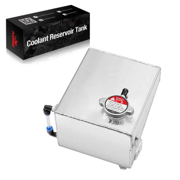 1988-1994 Nissan 240SX 180SX S13 SR20DET KA24DE KA24E Aluminum Coolant Reservoir Flashark