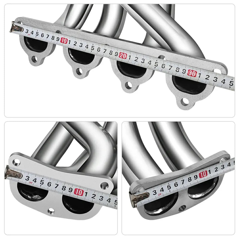 1988-2000 Honda Civic  / Crx / Del Sol SOHC D16 Exhaust Header Flashark