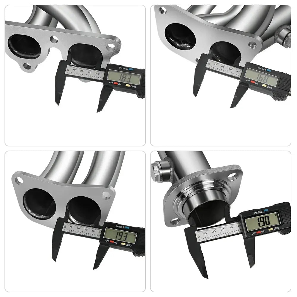 1988-2000 Honda Civic  / Crx / Del Sol SOHC D16 Exhaust Header Flashark