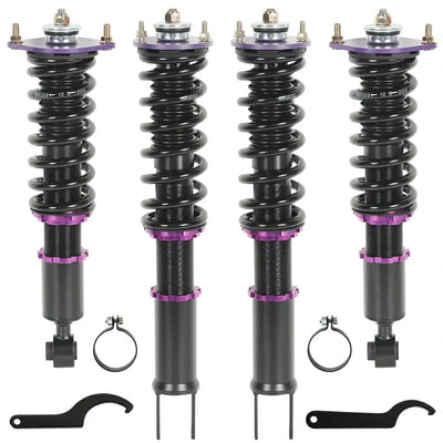 Adjustable Coilover Shock Absorbers Struts 4PCS for 1990-1996 Nissan 300ZX Z32