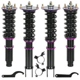 Amortiguadores tipo coilover ajustables en altura para Honda Accord (CB3, CB7) y Acura CL (1990-1999) - 4 unidades