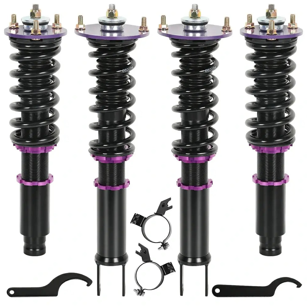 1990-1997 Honda Accord Acura CL Coilover Shock Absorbers Struts 4PCS Flashark