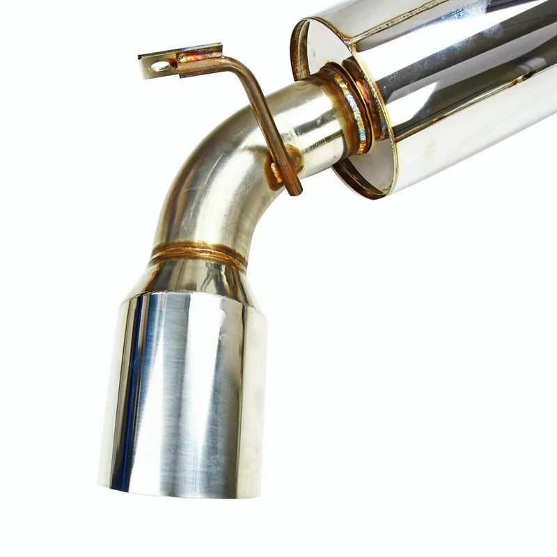 1991-1995 Toyota MR2 Turbo SW20 Catback Exhaust System w/4.5" Dual Burnt Muffler Tip 2.0L Flashark