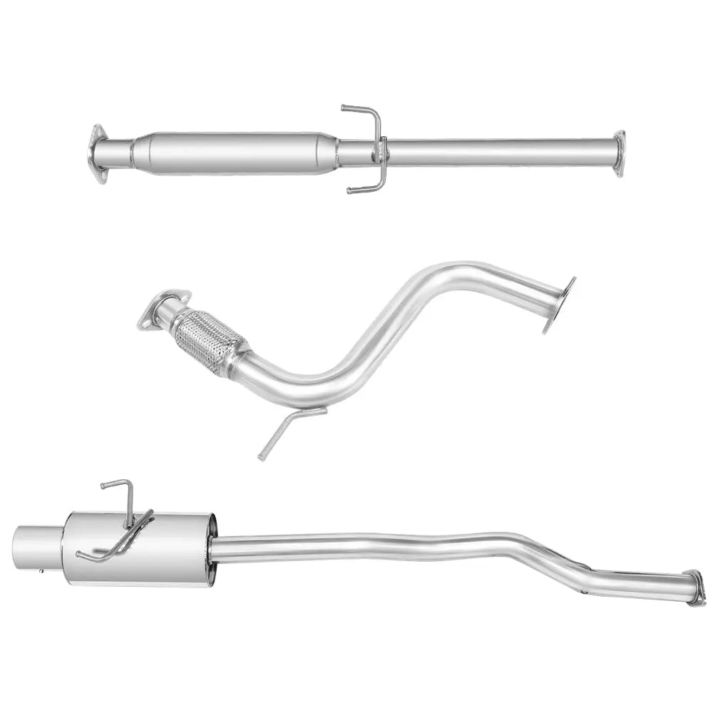 1994-1997 Honda Accord 4.5" Muffler Tip /Cat Back Exhaust System 2.5 Inch Inlet N1 Style 2.2L L4 Engine Flashark