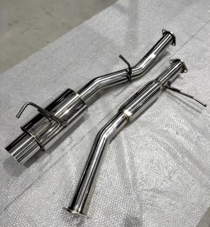 1995-1998 Nissan 240SX S13 S14 4 Inches Muffler Tip Catback Exhaust System 2.4L Flashark