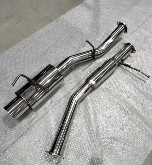 1995-1998 Nissan 240SX S13 S14 4 Inches Muffler Tip Catback Exhaust System 2.4L Flashark